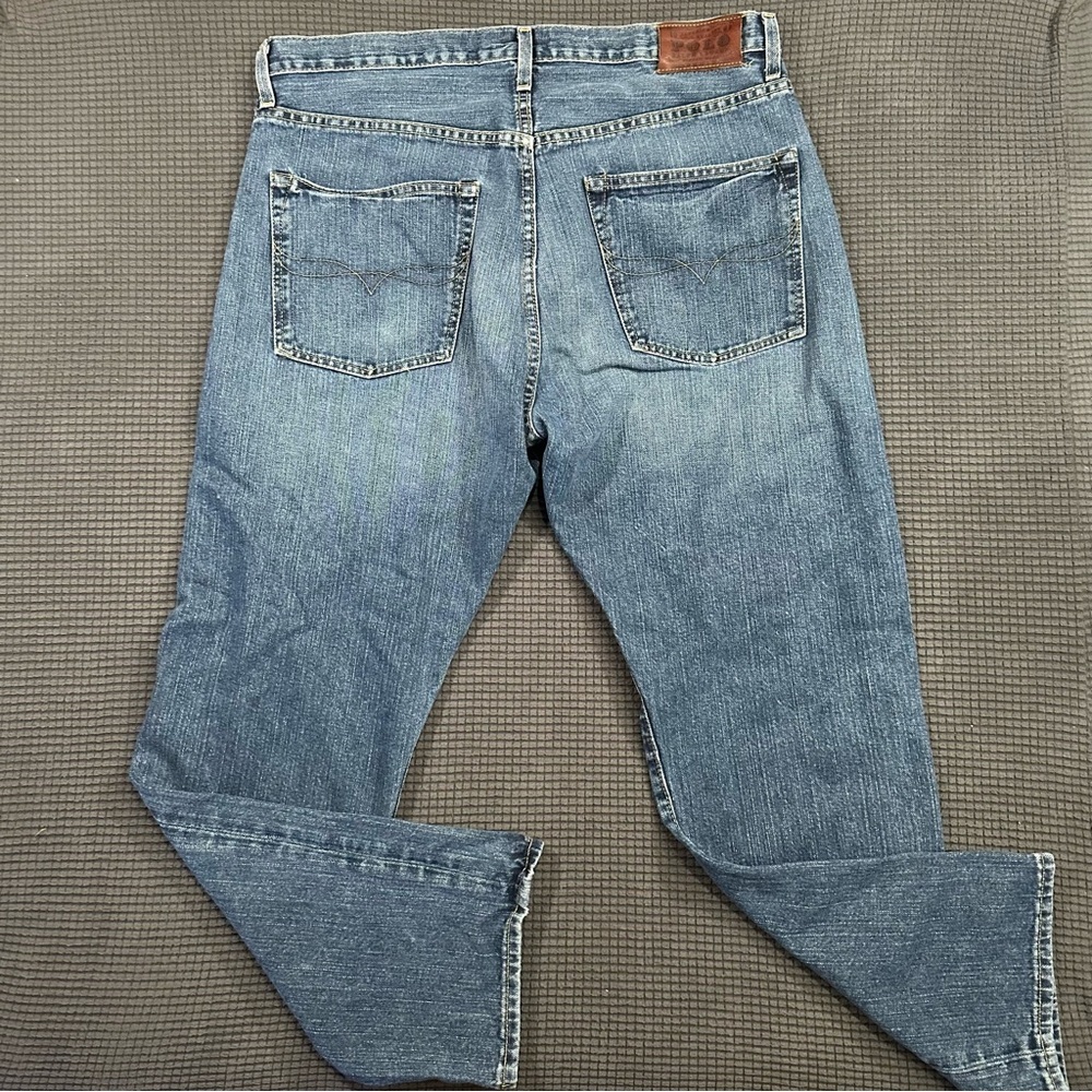 Polo Ralph Lauren Cortlandt 300 Jeans Mens 34x30 Blue USA Straight Leg Denim - Picture 8 of 9